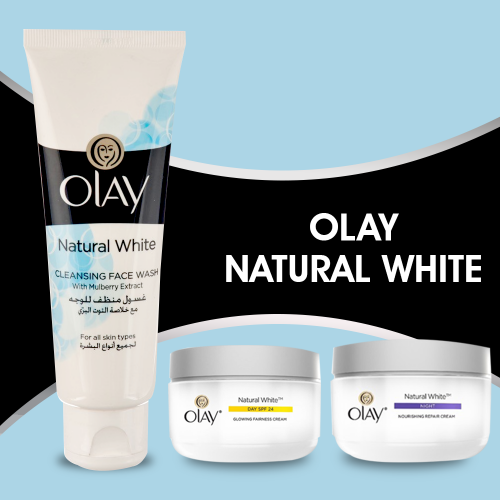 Olay Natural White Beauty Box 3 in 1